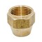 Thrifco Plumbing No. 41S 5/8 Inch Brass Flare Nut 6941008 - alternate 3